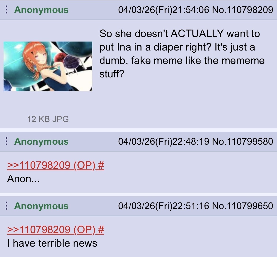 Screenshots from /vt/ 6: Return of the RRATS tweet media