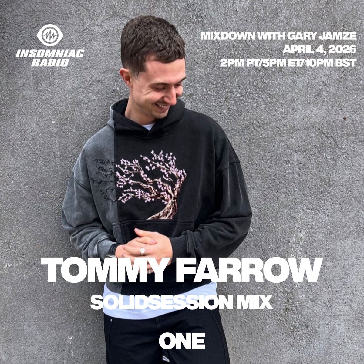 garyjamze's tweet photo. Today on my @InsomniacRadio ONE show
@tommyfarrow1 #SolidSessionMix
+ this week's #BaddestBeat from @VivCastleMusic
feat. KXNE
+ new Solardo, Riordan, Bushbaby, Pirapus x Signum, Skream, TOMORA, Fernanda Arrau, Guy Burns + more
2PM PT/5PM ET/10PM BST
https://t.co/d7qGVnd4am https://t.co/59lAojhESZ