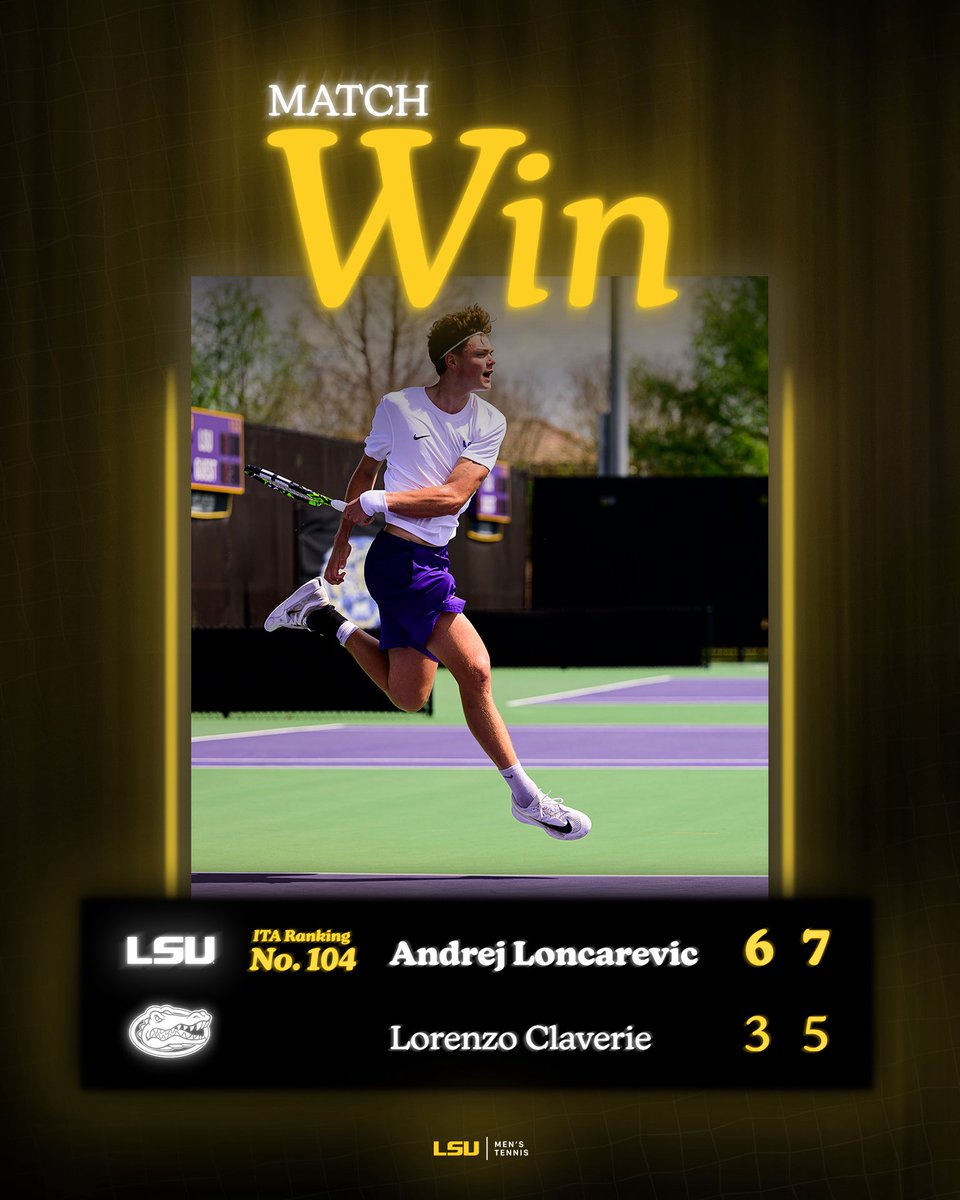 LSU Men's Tennis tweet media