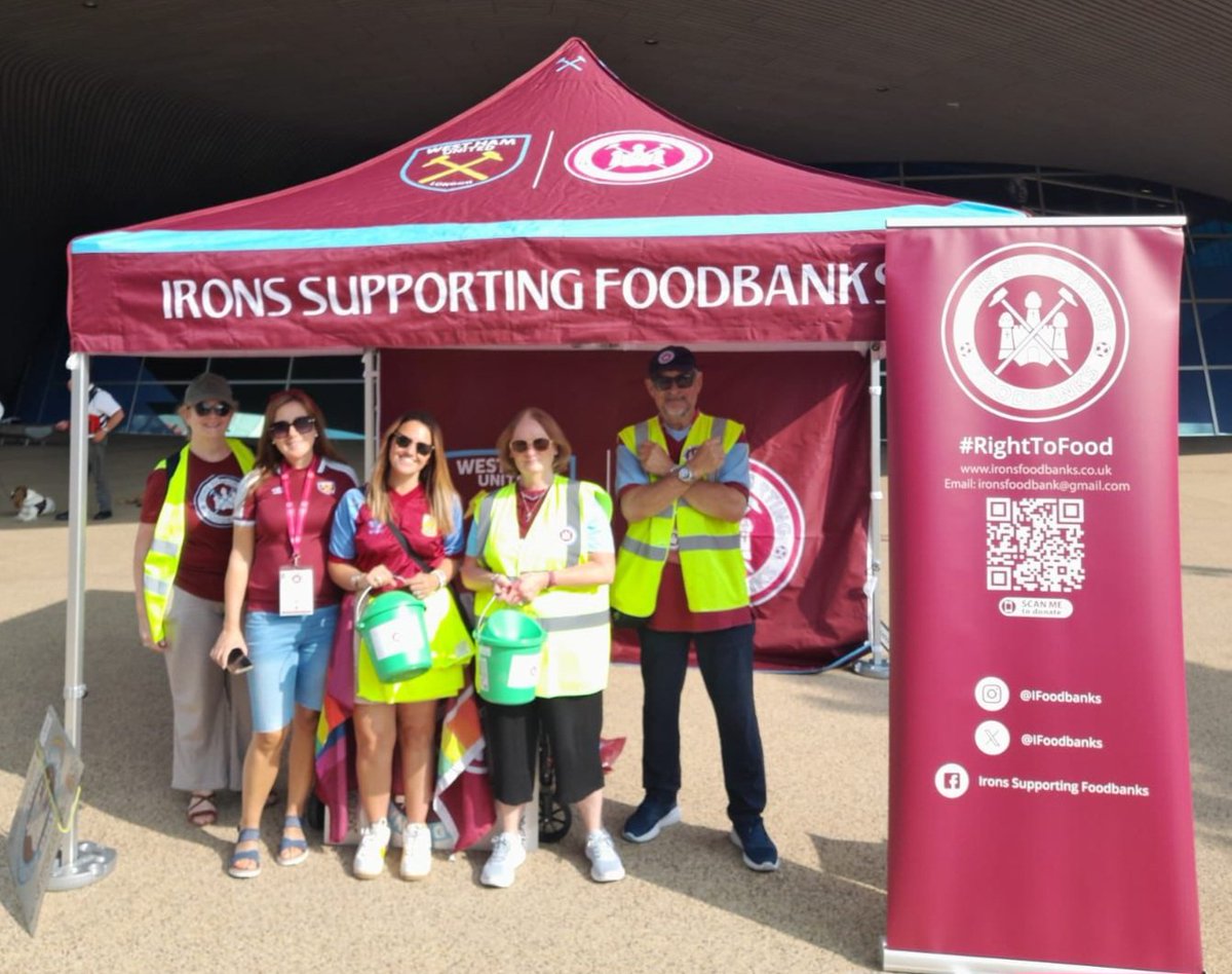 Irons Supporting Foodbanks tweet media