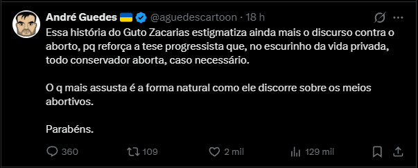 noahmera's tweet photo. @GutoZacariasMBL Na vida privada o senhor se mostrou extremamente bem informado e consciente sobre a questão. Fica o questionamento de por que  o senhor não defende essa pauta como questão de saúde pública e não de mera troca comercial. https://t.co/RPItAIAofE