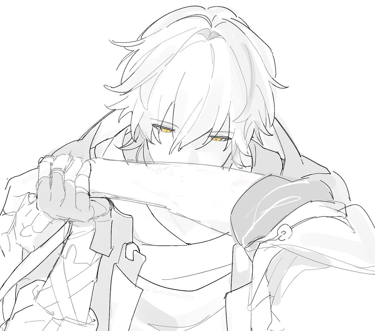 GattoNero7777's tweet image. 给文的配图😋
#丹穹 #dancae