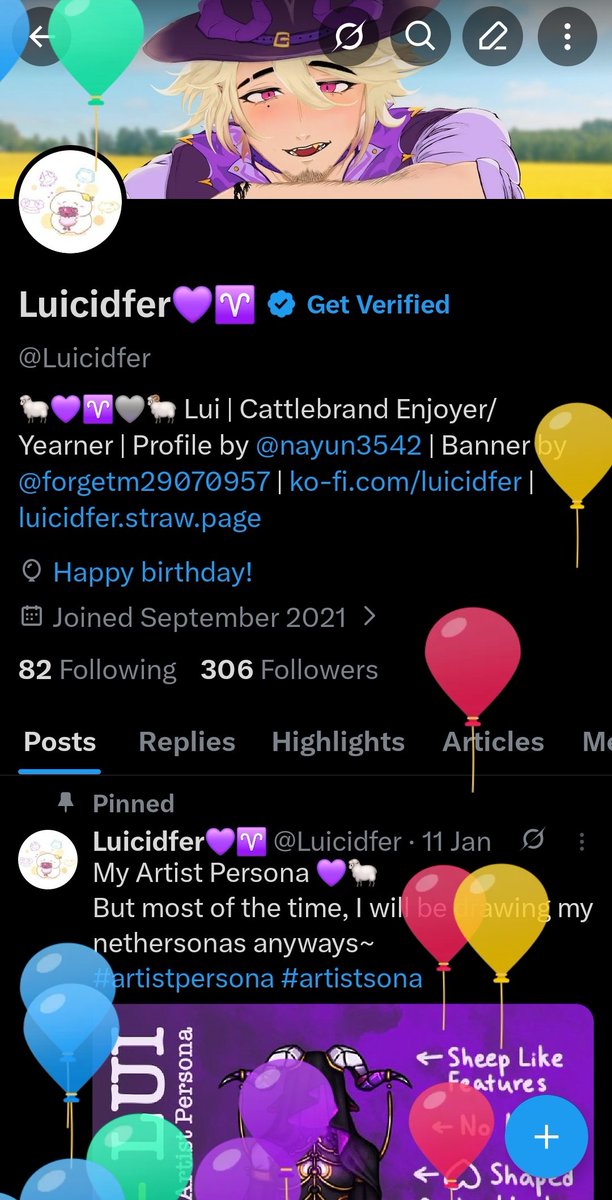 Luicidfer💜♈ tweet media