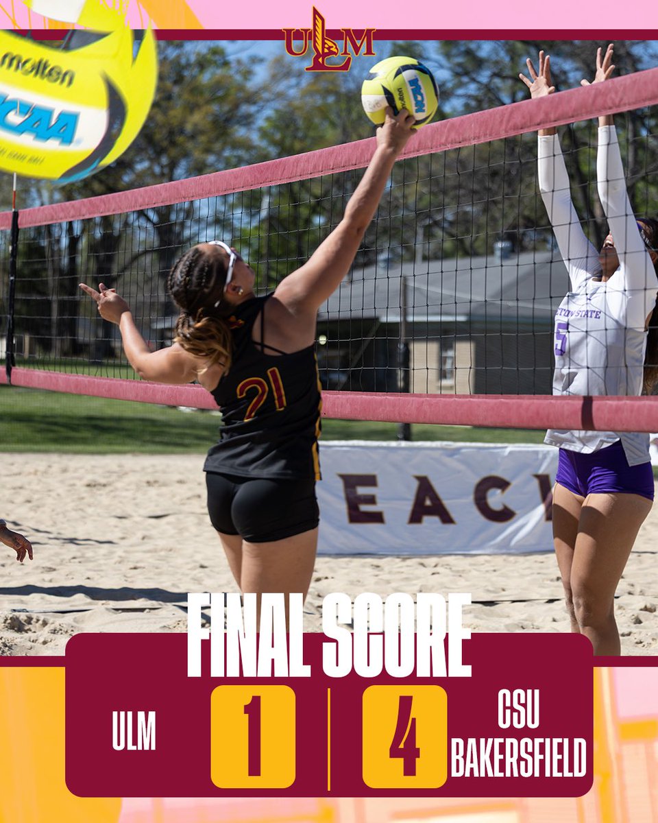 ULM Beach Volleyball tweet media