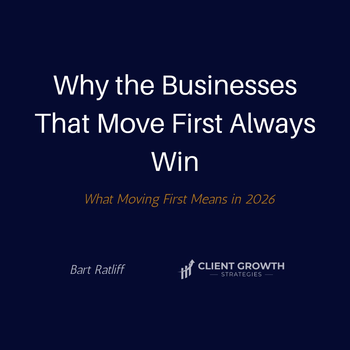 In 1995 I built one of the first boat dealership websites in the country. Everyone thought it was unnecessary. I have watched that exact pattern repeat four more times across five industries. AI is that moment right now. #ClientGrowthStrategies

clientgrowthstrategies.com/post/businesse…