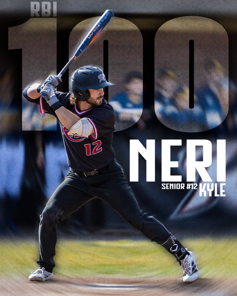 RiderUBaseball's tweet photo. A century of RBIs for Kyle Neri💯👏

#GoBroncs | #MAACBaseball https://t.co/tCWQMBFLbQ
