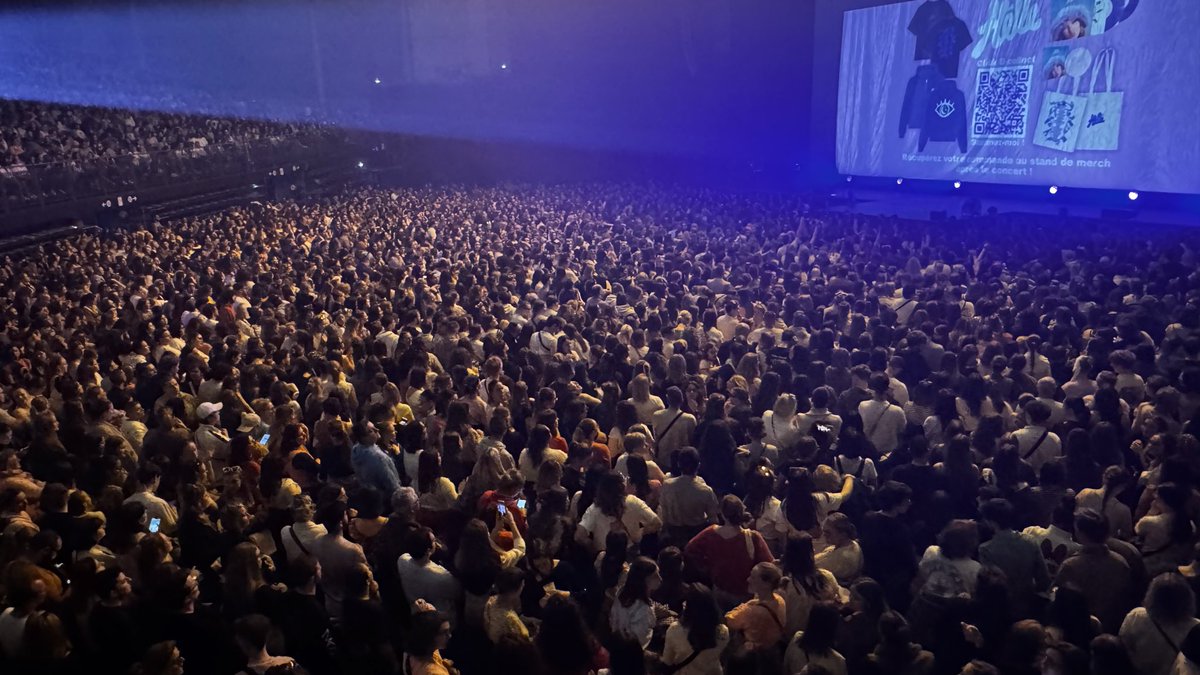 dumas_sama5346's tweet image. La fosse du Zénith de Lille est toujours impressionnante quand elle est pleine comme ça... #helenabailly
