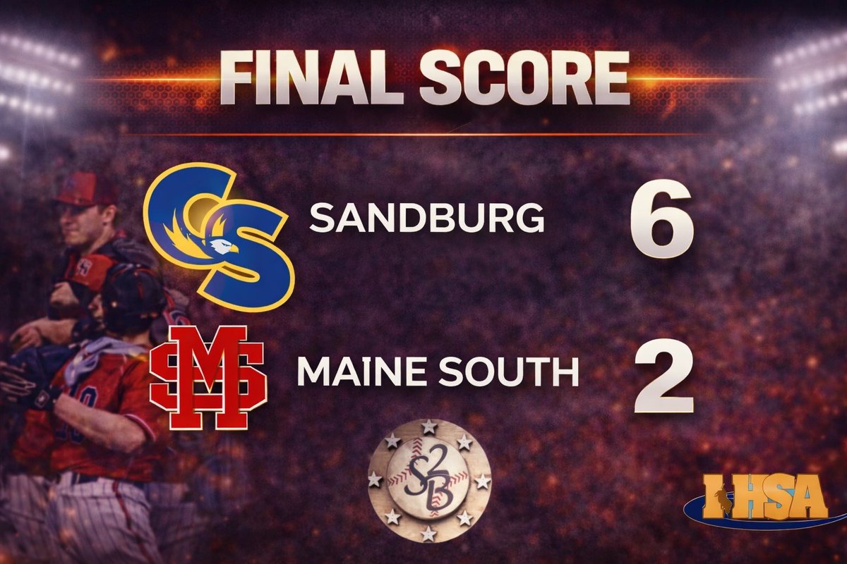 Maine South HS Baseball tweet media