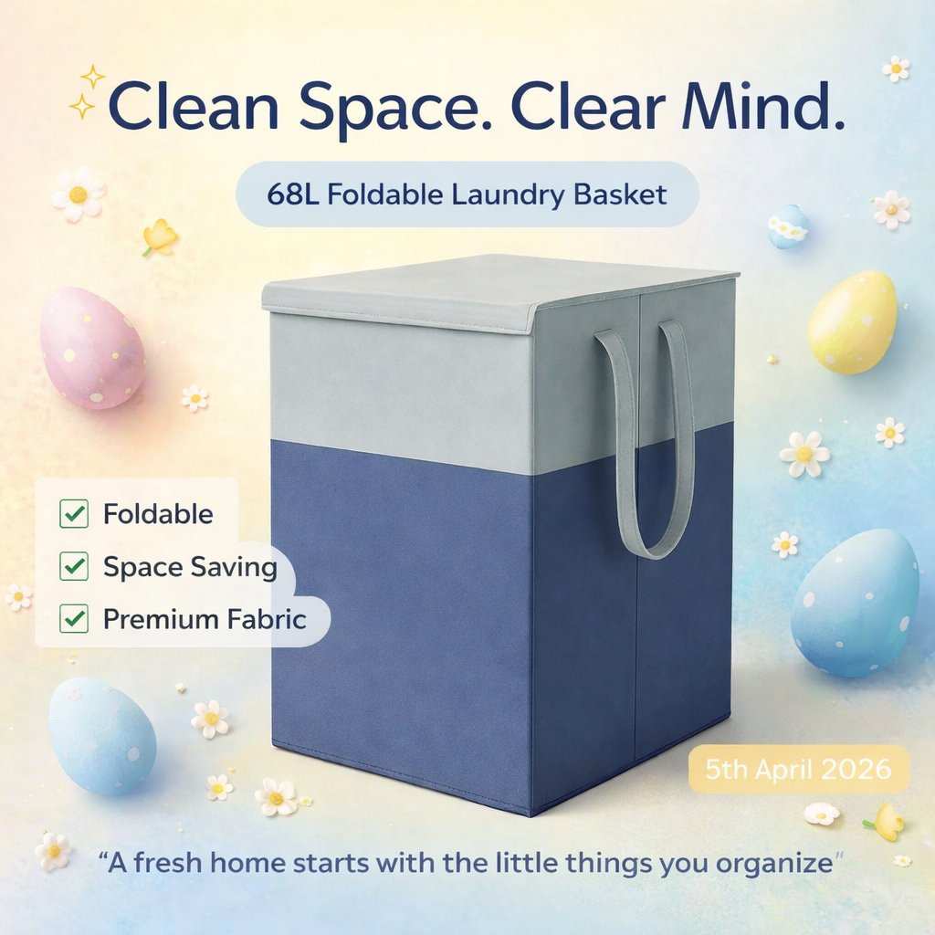 VekkeraStores's tweet image. ✨ This Easter, transform your space and your mindset.

🛒 Shop now: Link in Bio

🇬🇧 Fast UK Delivery | Limited Easter Offer

  #Vekkera #LaundryBasket #LaundrySolution #HomeOrganisation
#StorageIdeas #CleanHomeHappyLife #DeclutterYourLife
#UKHome #UKHomes #AmazonFindsUK