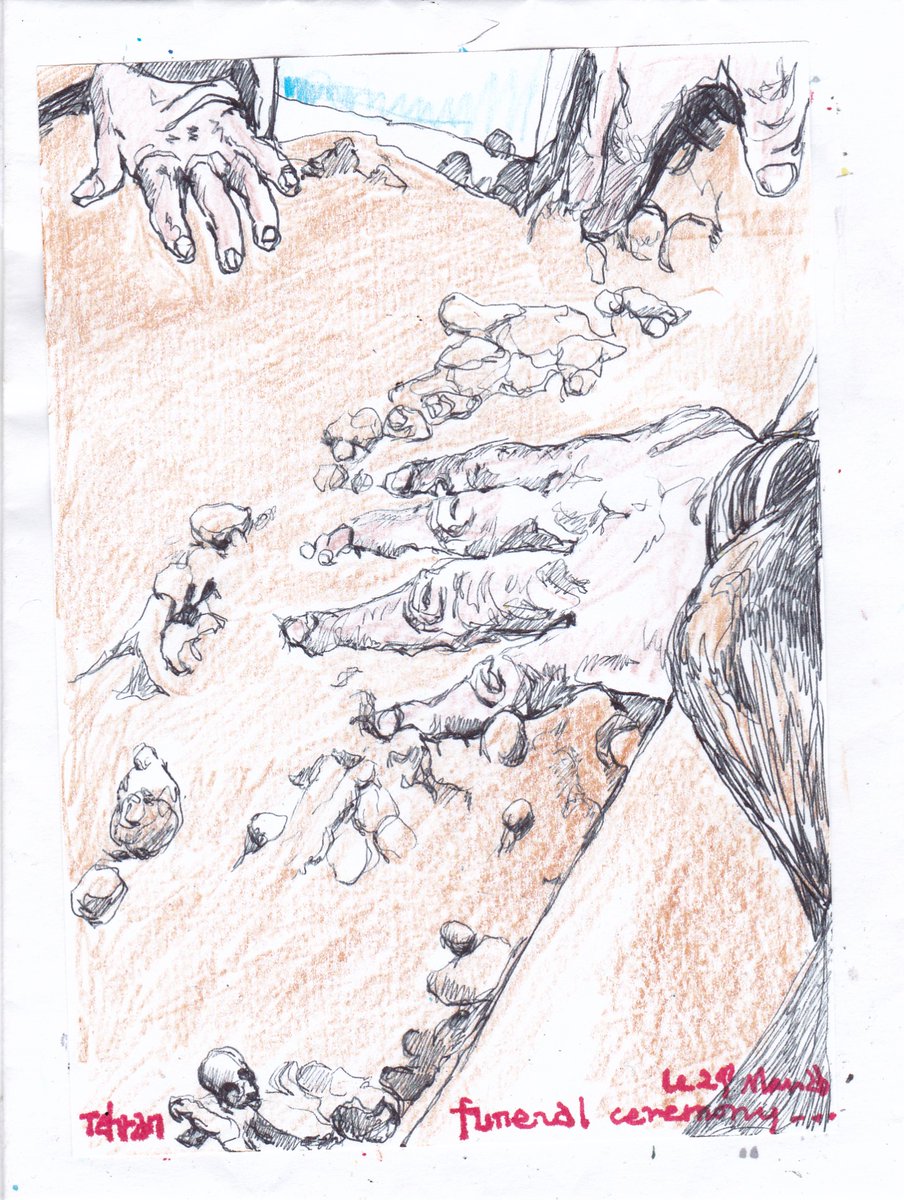 #thegreatdays2026 le 28 Mars2026 #Tehran 
Mourners place their fingers on a grave as they attend a funeral ceremony for victims of Israeli and U.S. strikes, in Tehran, March 9. #stopwar