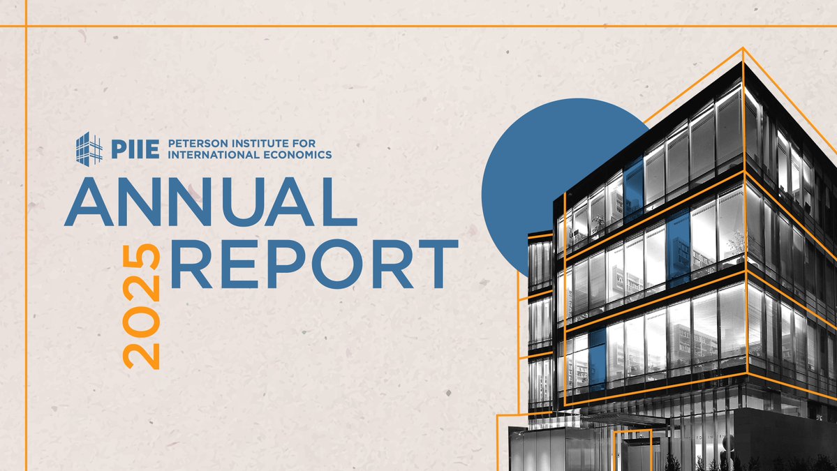 Peterson Institute tweet media