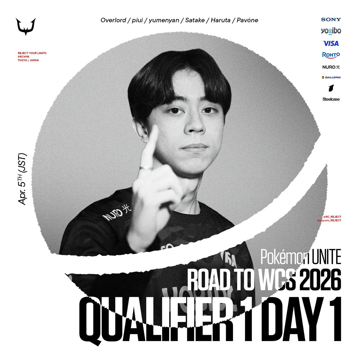 REJECT esports tweet media