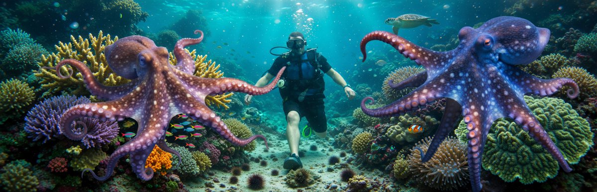 Scuba diving tweet media