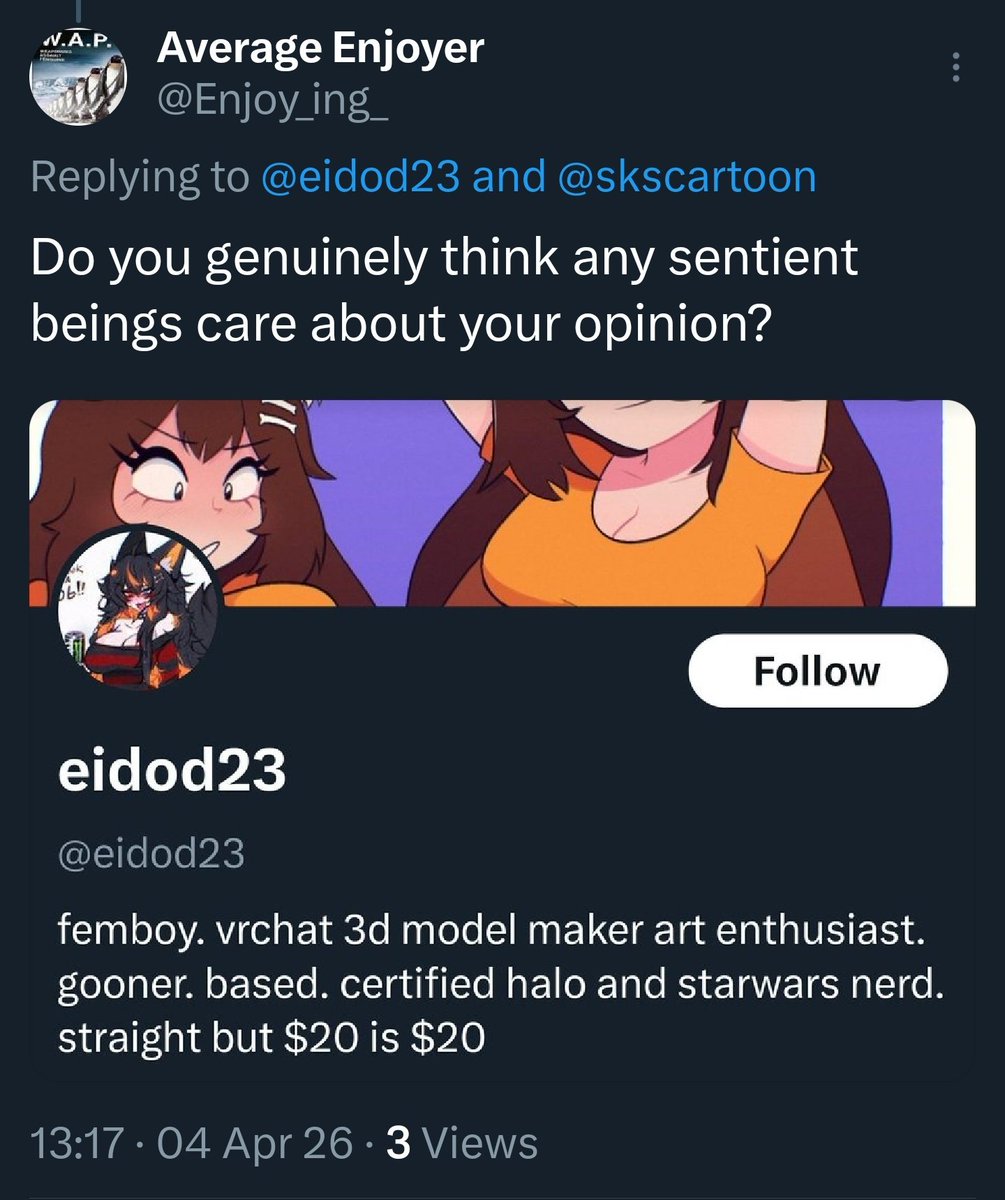 Average Enjoyer tweet media