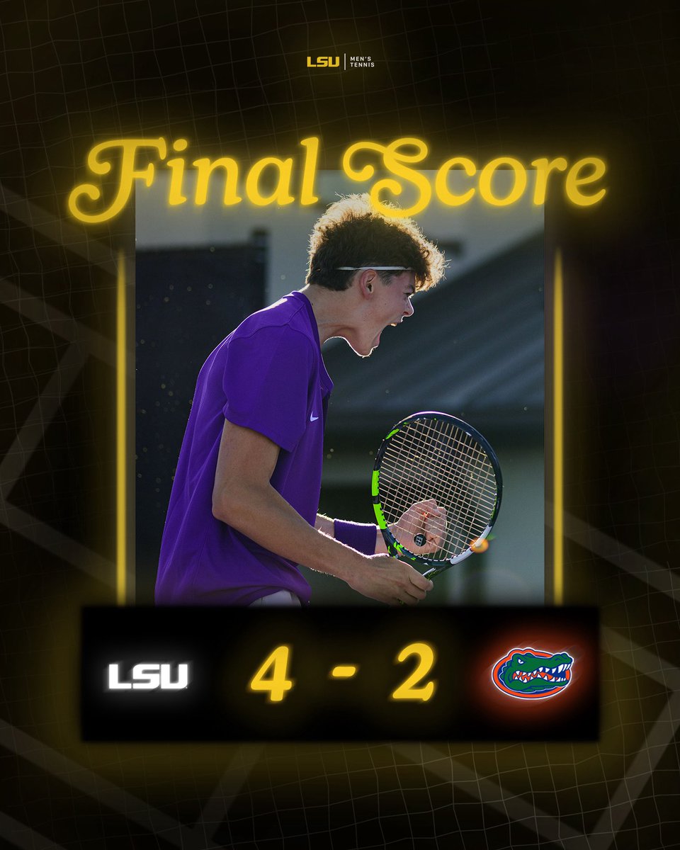 LSU Men's Tennis tweet media