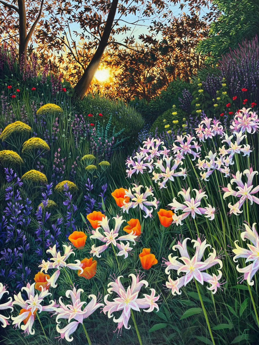 Painting by Anna Evans