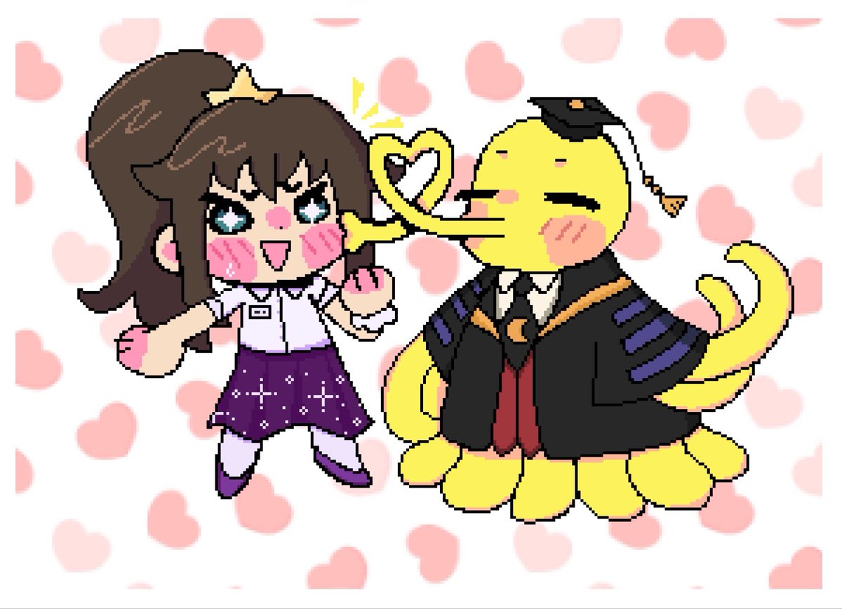 Reaping_Stars's tweet photo. This was so much fun! I haven't drawn pixel art in so long... I should do it more often 🥹💞 It brings me so much joy and whimsy!

「 🌙 」  
#yumetwt #yumeship #reapingstars   

🎨: Me! Base by @ShootnStarrfish https://t.co/Kc9nHv8nZA