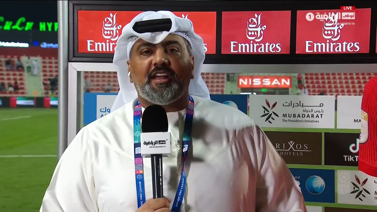 بوجدان لاعب شباب الأهلي: بالتأكيد المباراة المقبلة أمام العين هي "مباراة الموسم". أبوظبي الرياضية 1 | #شباب_الأهلي_الجزيرة 