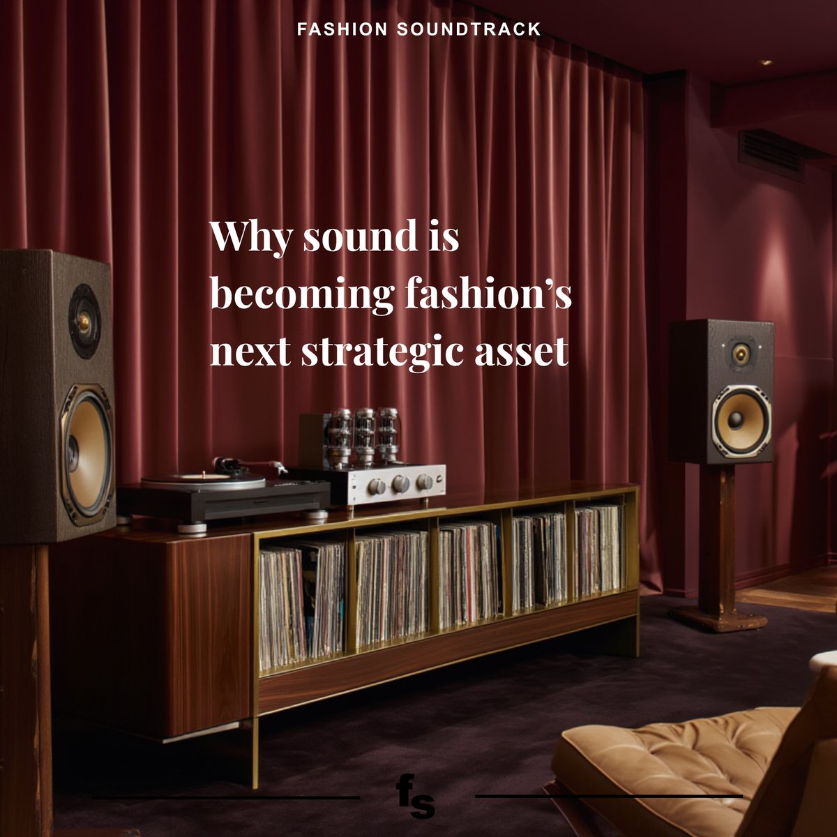 FashSoundtrack's tweet photo. Sound in fashion is no longer a finishing layer,  it’s becoming structural.

From retail to film, brands are building sonic systems that shape how they’re experienced, not just seen.

Full post on IG ↓
https://t.co/eDmloJ1UQX https://t.co/5ypXVR7pB1