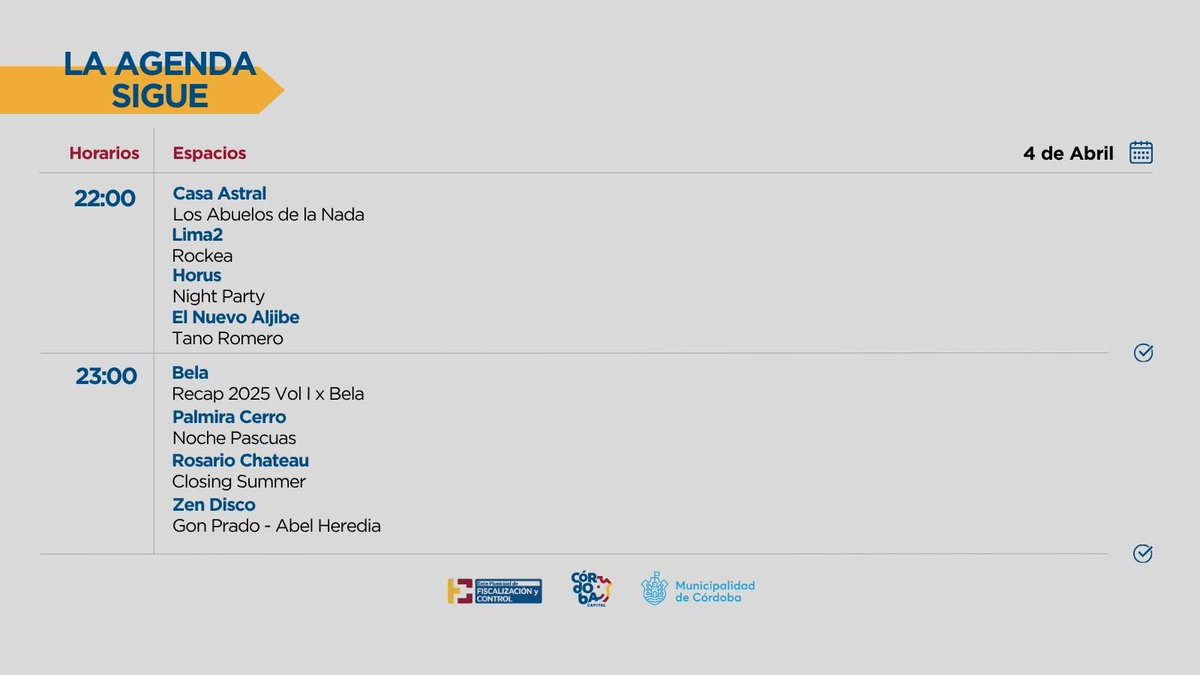 Ente Municipal de Fiscalización y Control tweet media