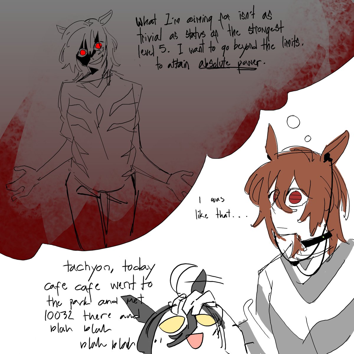 insert (how do I make this about toaru)
aka tachyon as accelerator #toaru #umamusume