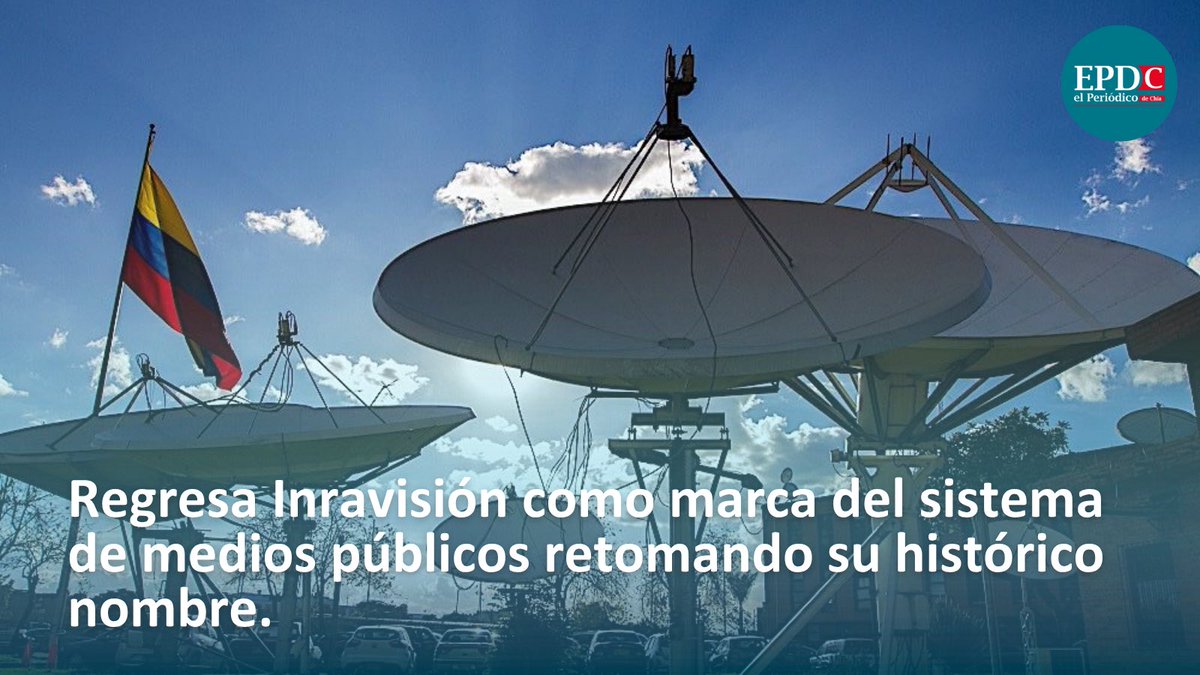 Periodicodechia's tweet photo. #comunicaciones | El regreso del nombre se escoge como símbolo de memoria renovada por medios públicos fuertes, independientes y ciudadanos. 

📍La nota completa en el siguiente link: https://t.co/XgxQ7wbe5C https://t.co/vxMb1j3tlE