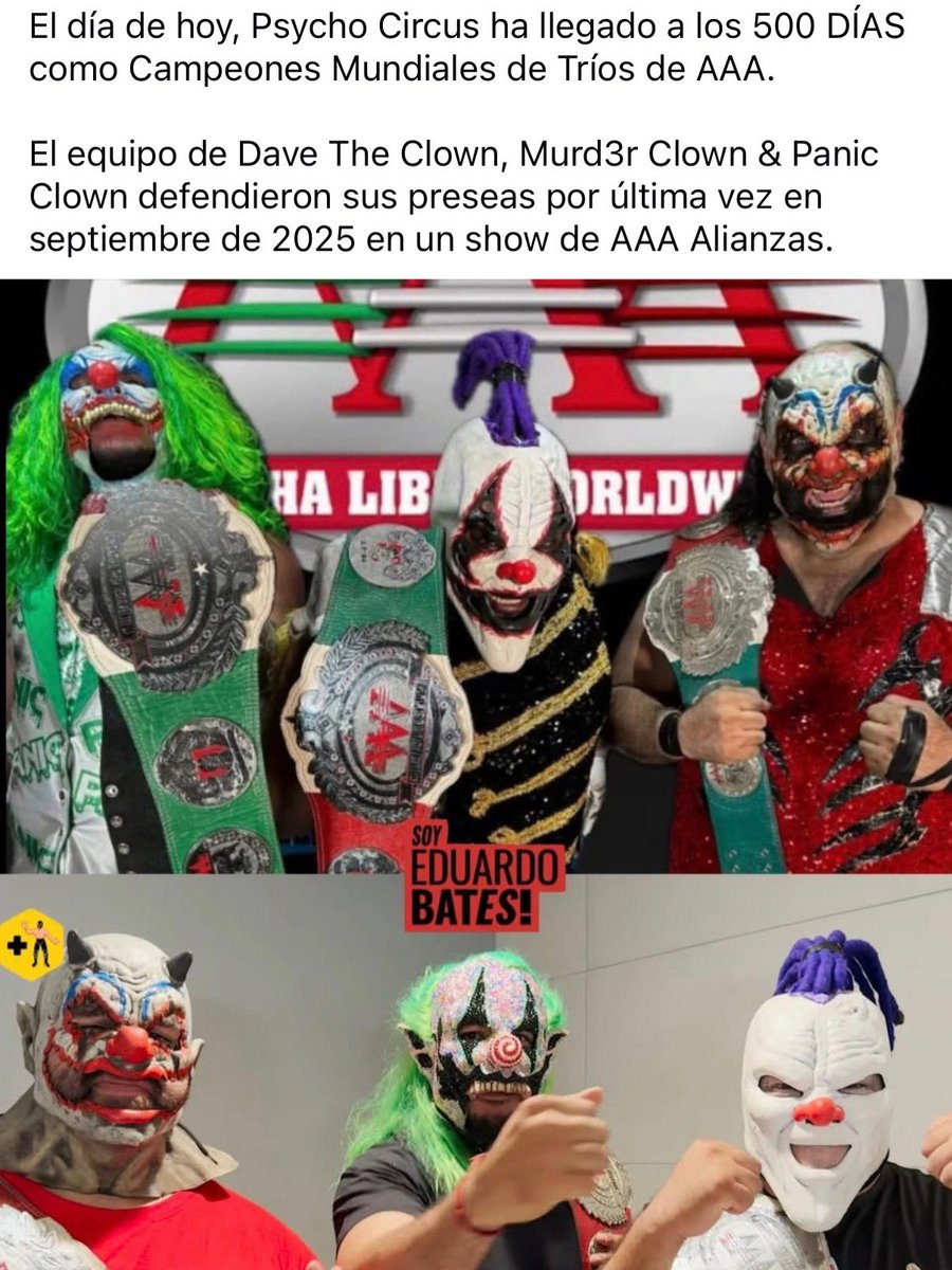 DAVE THE CLOWN OFICIAL MX tweet media