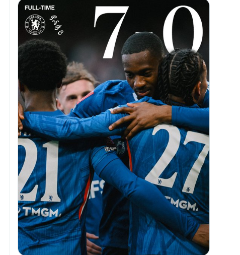 FT: 7-0✅