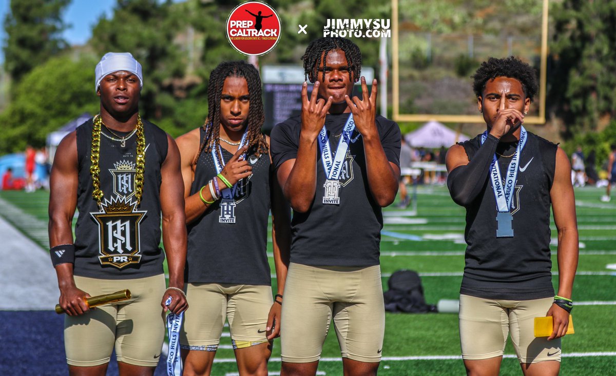 Prepcaltrack 39.82 New California 4x100 Record 💨 🔥 @PrepCalTrack @ServiteSports ...
