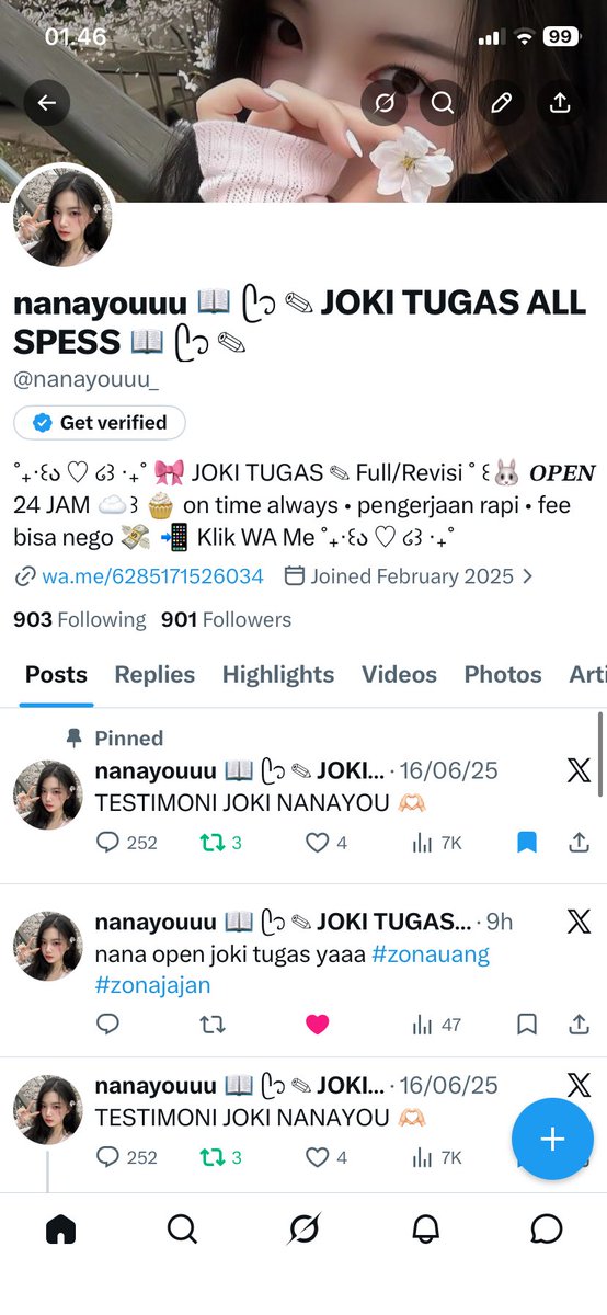 sedih banget aku first nana ke sus