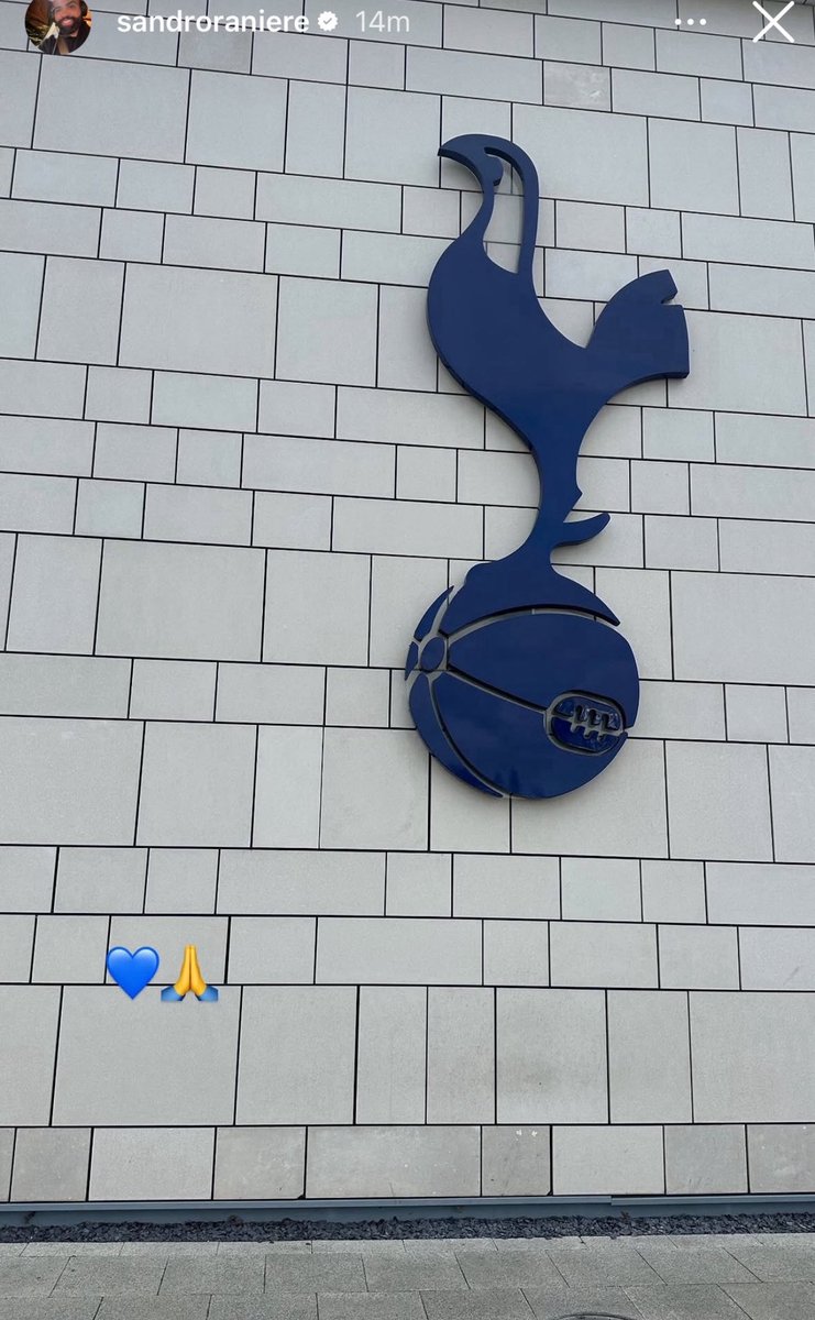 TheSpursExpress's tweet photo. Sandro on Instagram 🤍🇧🇷 https://t.co/xTZ68y1Aui
