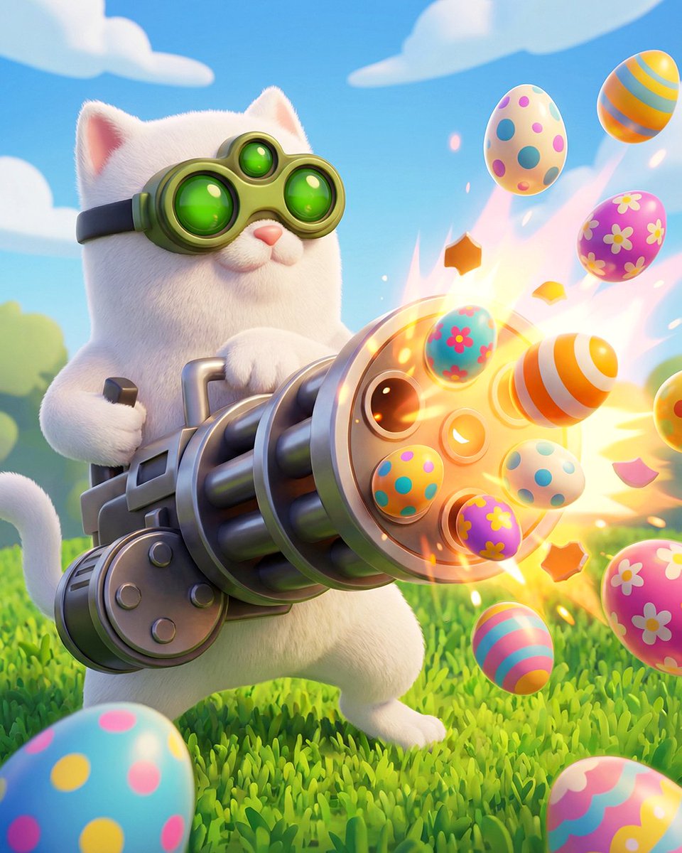 freeplaystudio's tweet photo. Happy Easter to all! 🐰
May your baskets be full of egg-citing loot and your hunt skills be maxed out! ✨ Wishing everyone celebrating a joyful Easter! 💖 https://t.co/4vPkVVCOrK