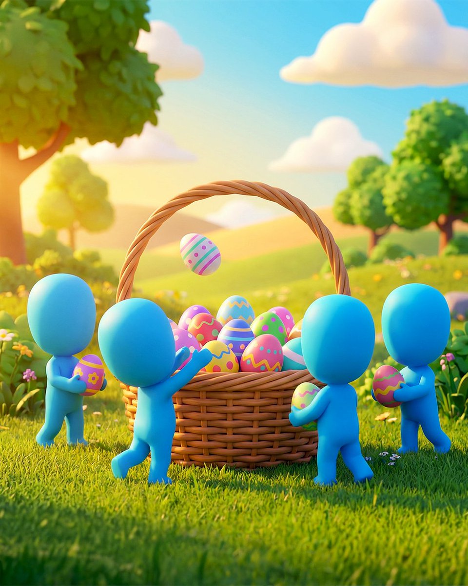 freeplaystudio's tweet photo. Happy Easter to all! 🐰
May your baskets be full of egg-citing loot and your hunt skills be maxed out! ✨ Wishing everyone celebrating a joyful Easter! 💖 https://t.co/4vPkVVCOrK
