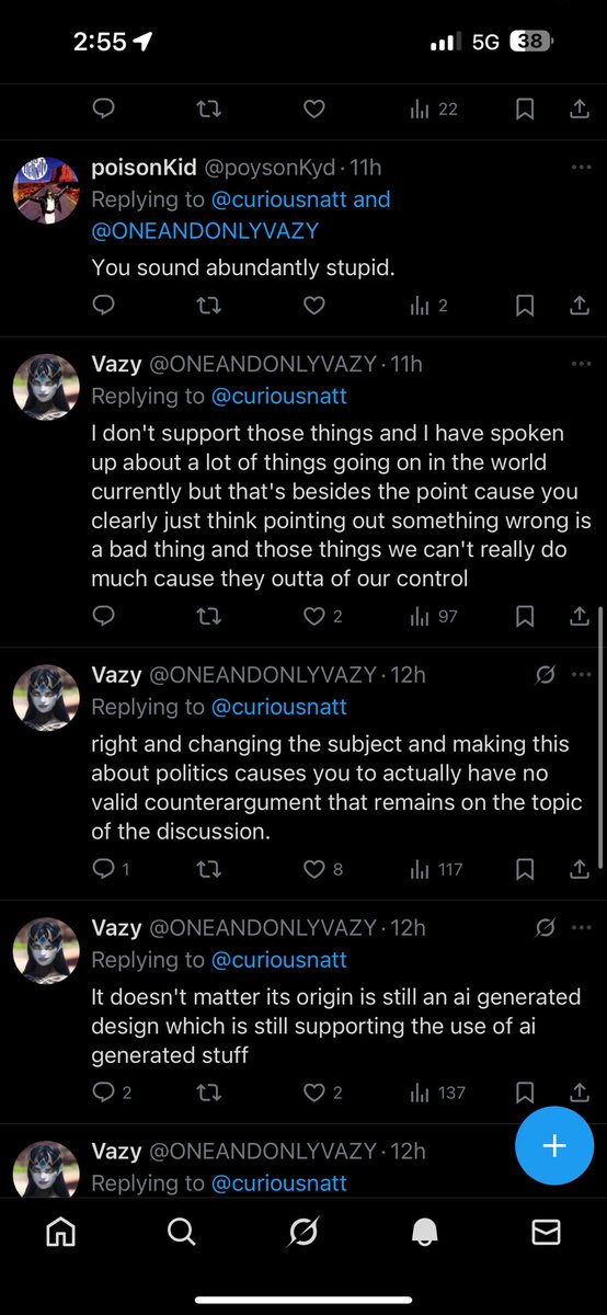 yall obsessed😭😭get a job. i was off twitter for hours and yall still messaging me LMAO