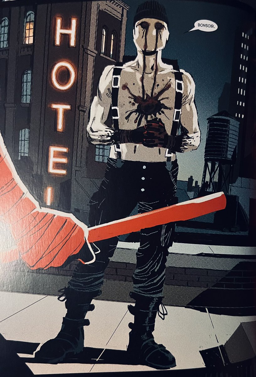 fisto_sr's tweet photo. 📚🏙⚖👨‍⚖️🦯🕶🌃🦸‍♂️😈👊🏼💥🎨🖼️💉🩸
#WeekEndComics avec un «artiste » des plus original ! 
Relecture de daredevil (2016) t3-Art Macabre de @CharlesSoule , @RonGarney &amp;Matt Milla dans l’édition 100% @marvel chez @paninicomicsfra  pour @MarvelComicsHQ 
↪️ https://t.co/49jf6n9Y7K https://t.co/e4PW1O4HvS