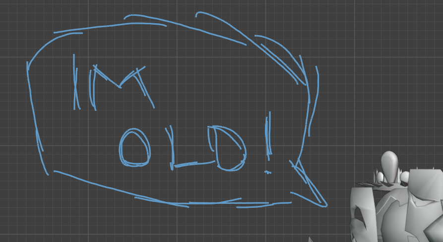 re_we55503's tweet photo. Noli redesign teaser - he is an old man now

"IM OLD!"

Model by: @Xlanders2060 
Concept art by: @bruno_and_that https://t.co/nd1S6eplhI