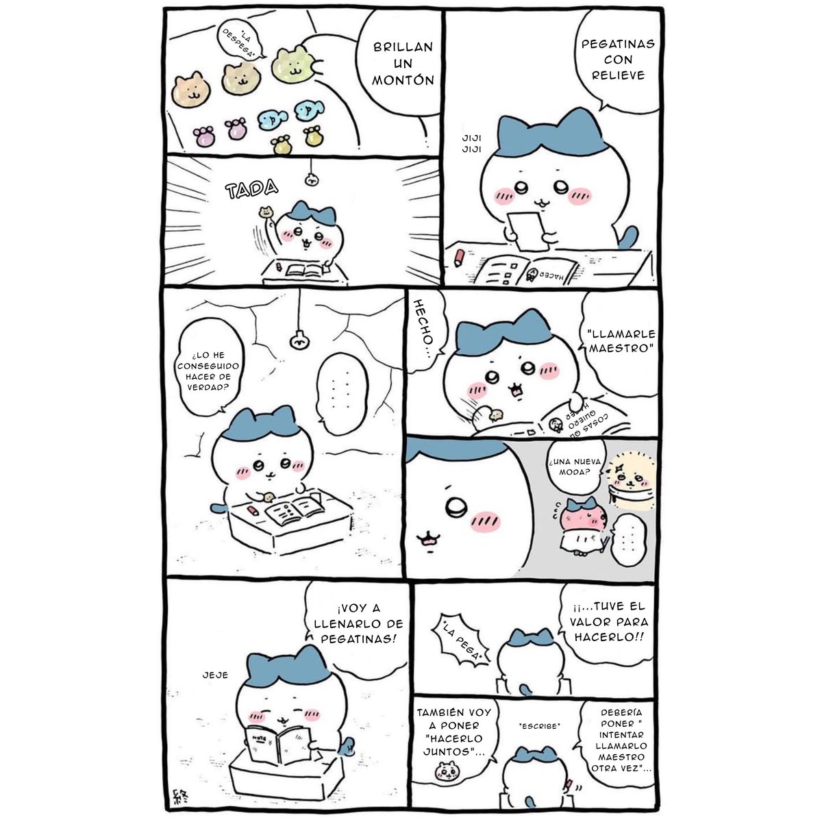 Chiikawa en español tweet media