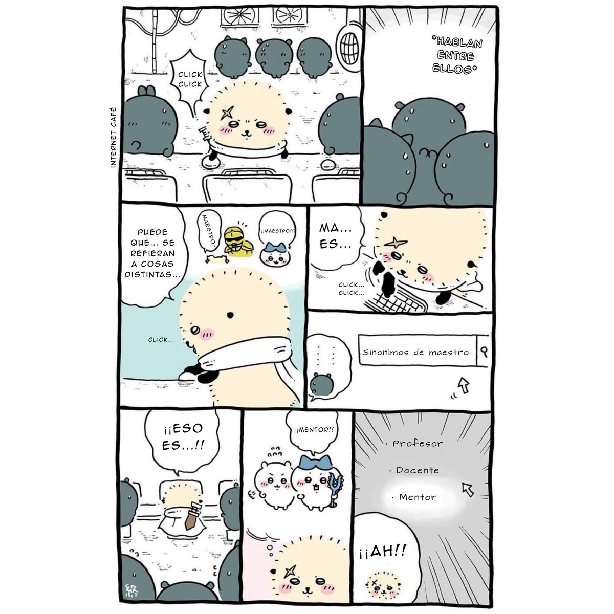 Chiikawa en español tweet media