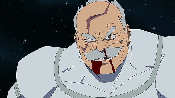 I just finished watching the lastest ep of invincible and i don’t think there’s ever been any character anywhere made that’s more vicious than CONQUEST