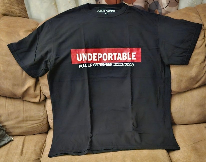 CallTyroneASAP's tweet photo. As a matter of a fact I have an Undeportable shirt from @YaYaAnsley I purchased 3 years ago. https://t.co/HjozElx6iC