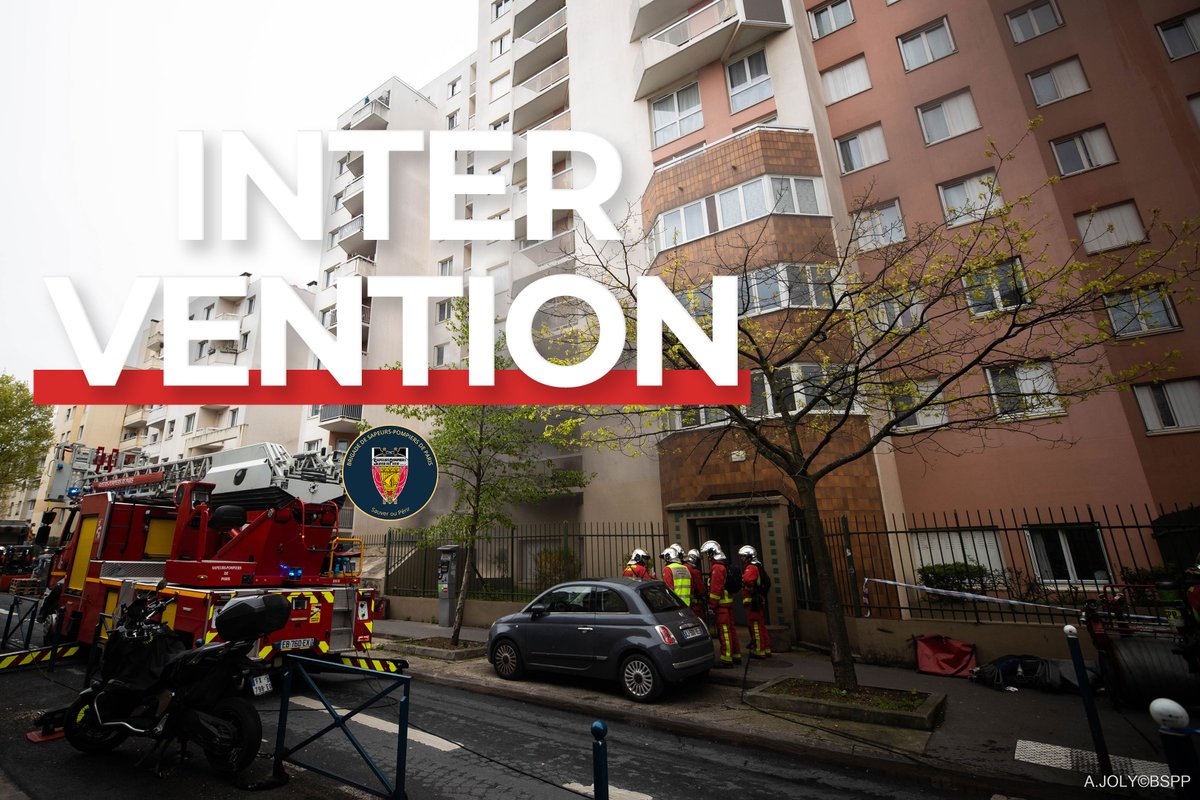 PompiersParis's tweet image. [🚨#Intervention] Ce samedi 04 avril, vers 14h00, les sapeurs-pompiers de Paris sont intervenus pour un feu de parc de stationnement couvert à Pantin (93).

🔥L’incendie concernait un véhicule de tourisme situé dans un parking d’une surface de 4000 m² environ.

👨‍🚒Une lance est