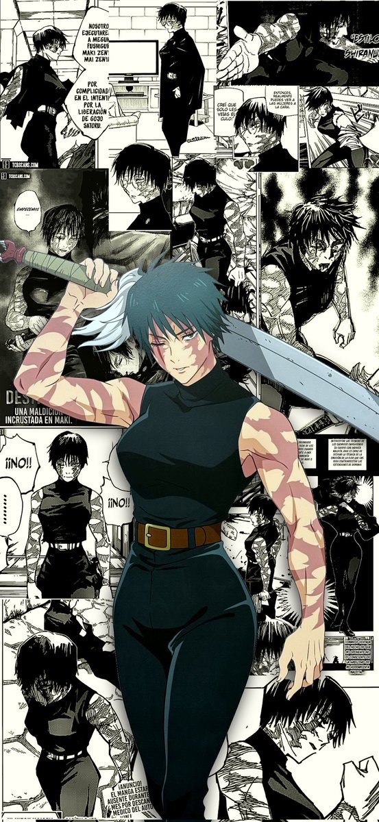 Si me hubiera quedado allí abajo, me habría odiado a mí misma💚🥋⚔️
#MakiZenin #JujustuKaisen #JJK #呪術廻戦 #禪院真希 #Maki #anime #mangatwt #jujutsukaisens3 #illusrtation #WALLPAPER #ZeninMaki #JJKMANGA #jjktwt #Otaku #jujutsukaisenseason3 #animegirl