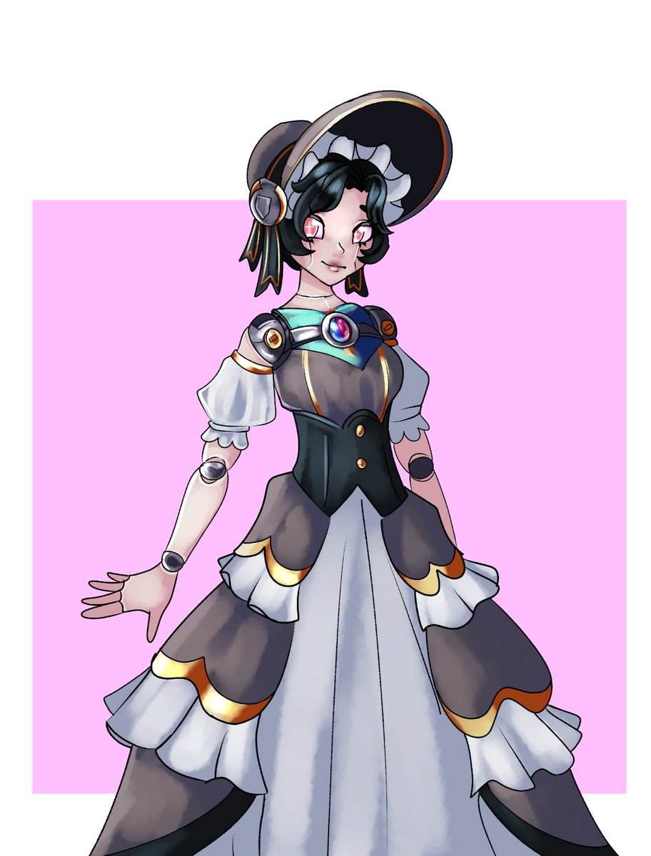 Magerna Gijinka 

Already one of my favorite designs...something about robots makes me lock in

#pokemon #Gijinka #fanart #artwork