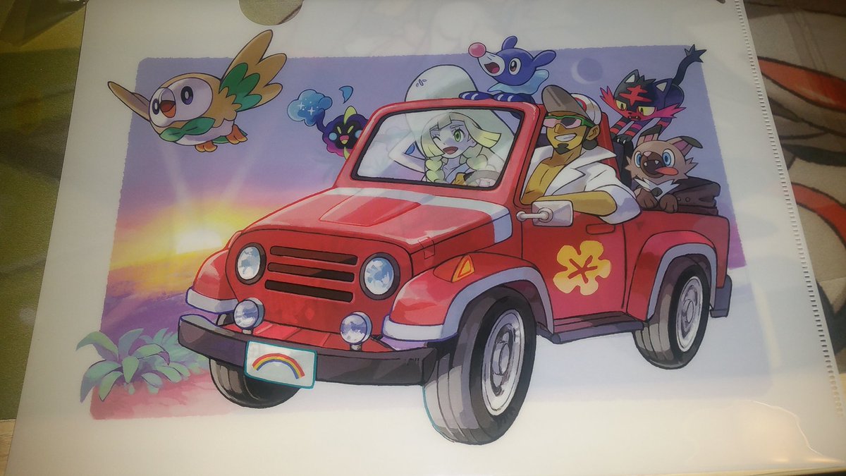 this is one of my favorite pokemon sun and moon artworks