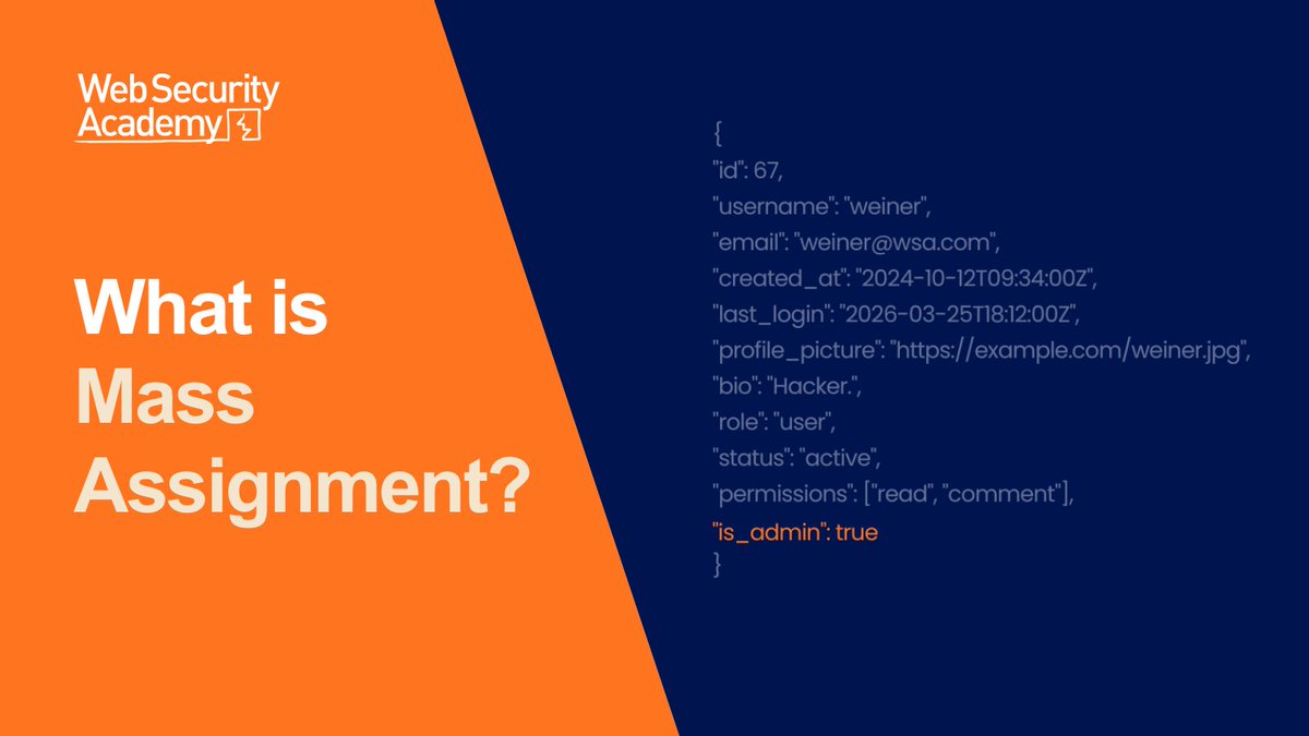 Web Security Academy tweet media