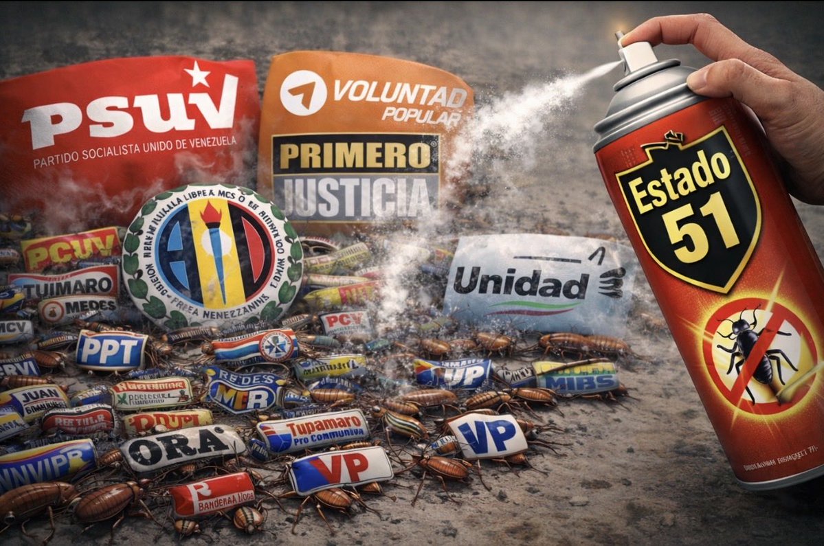 Elimina las cucarachas de tu vida con: #estado51