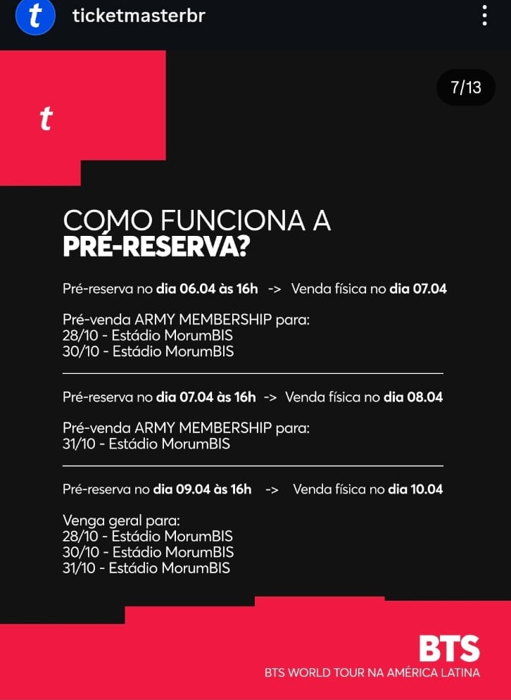 caralho quwm inventou essa porra eu vou p bilheteria JUSTAMENTE P EVITAR A LUTA PELA TICKETMASTER e agr vou ter q fazer a porra de uma >>pré reserva<< pra comprar presencial kkkkk vtnc