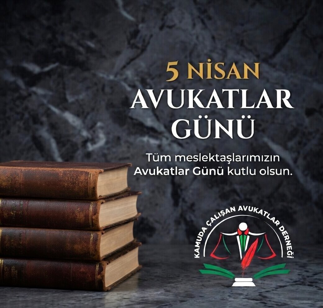 kamuavukatlari's tweet photo. Tüm meslektaşlarımızın avukatlar günü kutlu olsun.

@barolar 
@adalet_bakanlik 

#5nisan
#avukatlargünü
#kamuavukatları https://t.co/ZpOAlHK5HW