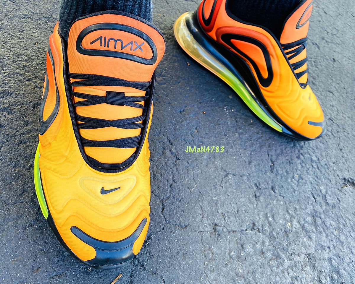 Stealth783's tweet photo. #Nike #YourSneakersAreDope #WDYWT #SneakerFreakerFam #GOAT #Atmoscollectorsclub #NikeFitCheck #TheShoeGame #AirMaxMonth #AirMax720 #TeamTMCII #UrbanSyndicate #SeekThePositive #SnkrAnml #FireFridays #NiceKicks #Sunset #WOMFT #TGIF #MarchMaxNess #720 #31Daysofairmax https://t.co/p1Wefsah0n