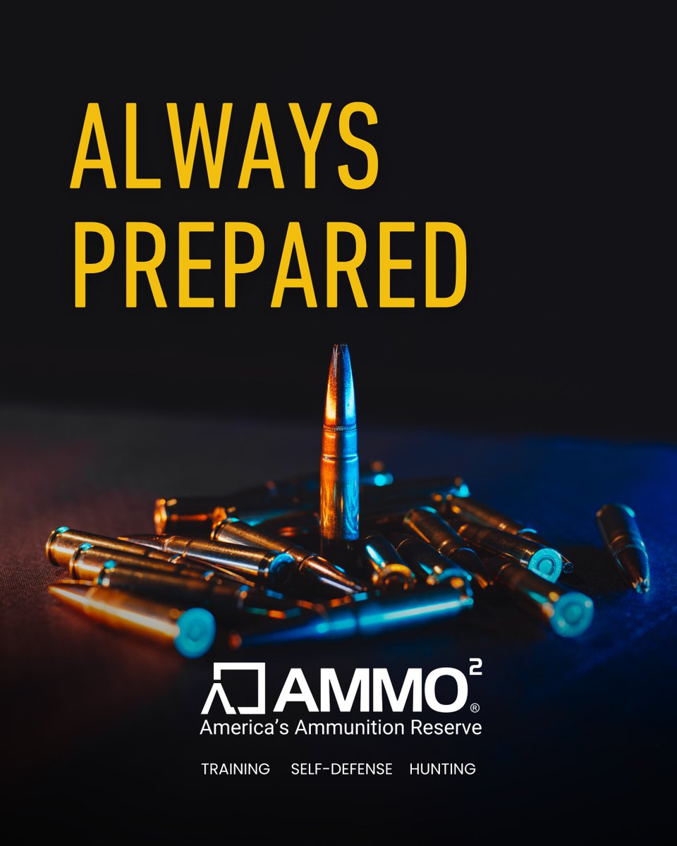 AmmoSquared's tweet photo. Ammo doesn’t have to be complicated.

Stack it.
Train with it.
Do it again.

#AlwaysPrepared #AmmoSquared https://t.co/lUppRlhABk
